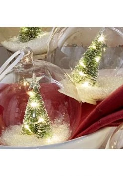 Angebote 🧨 LOBERON Weihnachtsschmuck 6er Set Ollie Klar Klar ❤️ -technik Verkäufe unnamed file 1045