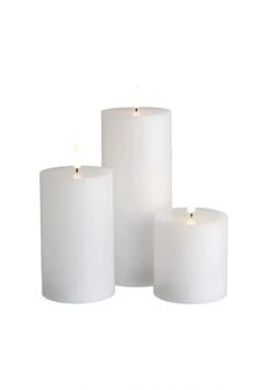 Auslauf 🛒 BUTLERS® NORDIC LIGHT LED-Kerzen 3-tlg. Mit Fernbedienung Weiß 💯 -technik Verkäufe unnamed file 1048