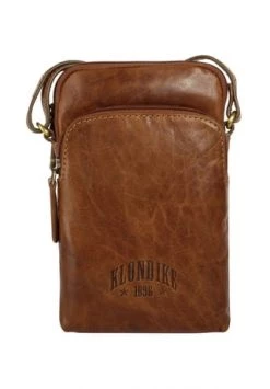 Großhandel 🔔 KLONDIKE Mountain Handytasche Leder 11 Cm Cognac ❤️