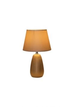 Am billigsten ⭐ Näve Leuchten Keramik Tischleuchte "Simply Ceramics" H:37cm Gold 😍 -technik Verkäufe unnamed file 1492