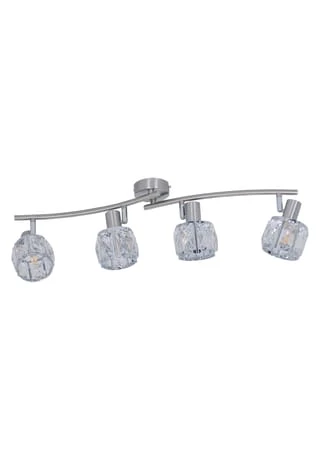 Billig ✔️ Näve Leuchten 4er-LED Spot "Josefa" E14 Filament Stahl-blank 🌟 1 Billig ✔️ Näve Leuchten 4er-LED Spot "Josefa" E14 Filament Stahl-blank 🌟