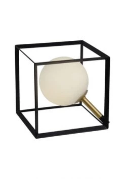 Blitzangebot 👏 Näve Leuchten Tischleuchte "Cadre" S: 15cm Schwarz ⭐