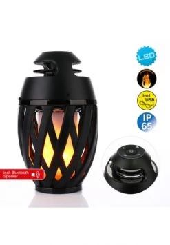 Auslauf 🔔 Näve Leuchten LED-Tischleuchte "Muna" Mit BT-Speaker Schwarz 🧨 -technik Verkäufe unnamed file 1681