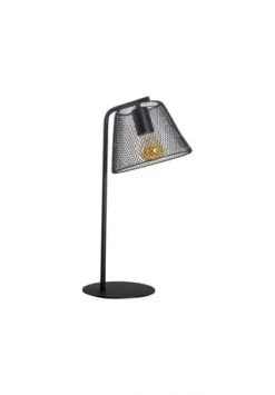 Bestes Angebot 🎉 Näve Leuchten Tischleuchte "Korie" H: 50cm Schwarz ✨