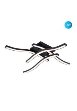 Bestpreis ✨ Näve Leuchten LED Deckenleuchte "Onda" S: 45cm Schwarz 🎁 -technik Verkäufe unnamed file 1841