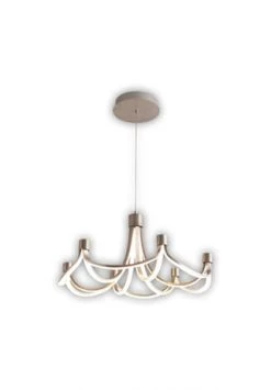 Billig 🔥 Näve Leuchten LED Pendelleuchte "Festos" D: 55cm Nickelmatt ✔️ -technik Verkäufe unnamed file 1904