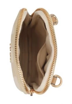 Neu 😉 JOOP! Handytasche "Cortina Piazza", Schachbrettmuster, Reißverschluss, Kunstleder, Beige/grau Grau, Beige 🌟 -technik Verkäufe unnamed file 2