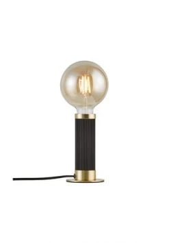 Brandneu 🤩 Nordlux® Tischleuchte GALLOWAY Schwarz/messing 🧨