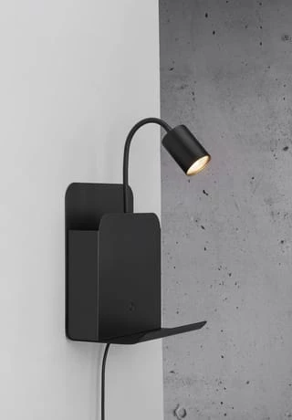 Blitzangebot ⌛ Nordlux® Wandleuchte ROOMI Schwarz ⌛ 4 Blitzangebot ⌛ Nordlux® Wandleuchte ROOMI Schwarz ⌛ – Bild 4