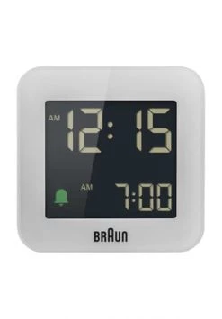 Aktion 🔔 BRAUN Funkwecker "BC08W-DCF" Weiß ⭐