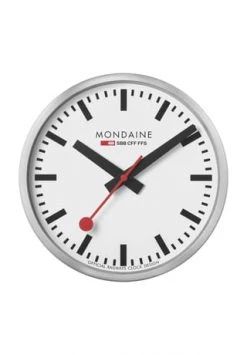 Rabatt 🎉 Mondaine Wanduhr "A990.CLOCK.16SBB" Silber ❤️