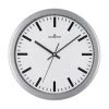 Am billigsten 👍 DUGENA Lautlose Wanduhr Silber 🧨