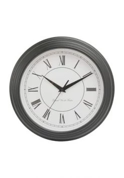 Am billigsten ⭐ Mebus® Quarz-Wanduhr Schwarz 👍