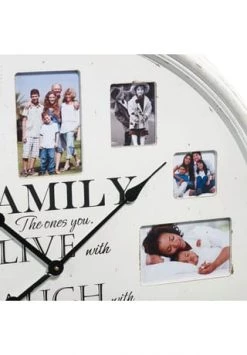 Blitzangebot 😉 PURE DAY Wanduhr Pictures Weiß ✔️ -technik Verkäufe unnamed file 318