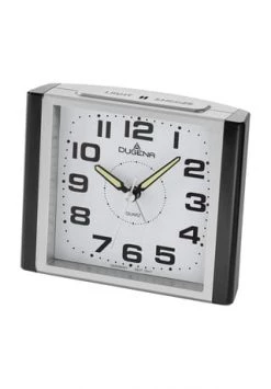 Bester Verkauf 🛒 DUGENA Wecker Schwarz/ Silber 🎉