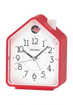 Billig 💯 SEIKO Wecker Häuschen "QHP002R" Rot 💯