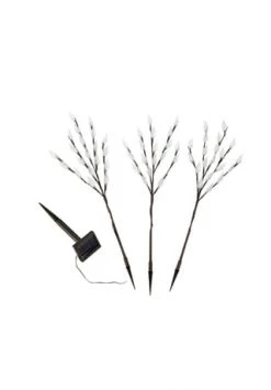 Besorgen 🌟 PURE DAY Solarleuchten-Set, 3-tlg. Zweige Braun 💯