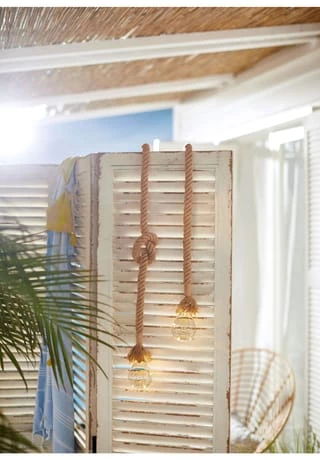 Aktion 🧨 PURE DAY Solarleuchte Seil Beige 🥰 2 Aktion 🧨 PURE DAY Solarleuchte Seil Beige 🥰 – Bild 2