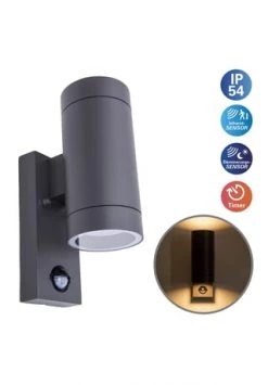 Bester Verkauf ⭐ Näve Leuchten Außenwandleuchte "Rombe" Up/Downlight Mit Bewegungsmelder Anthrazit 😍 -technik Verkäufe unnamed file 531