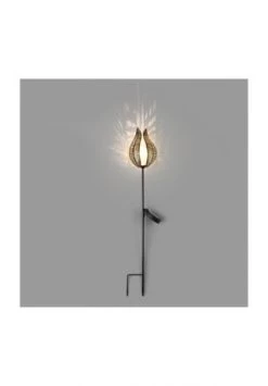 Auslauf 💯 PURE DAY Solarleuchte Tulip Schwarz 🔔