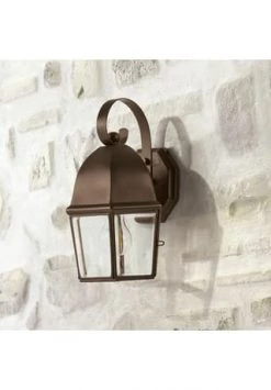 Bestes Angebot ✨ LOBERON Außenwandlampe Arunieur Braun Braun ✔️ -technik Verkäufe unnamed file 775