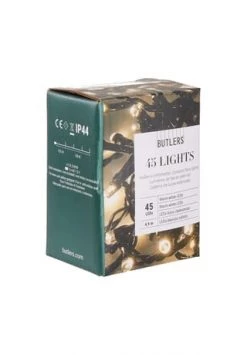 Beste Bewertungen von 🎉 BUTLERS® 45 LIGHTS LED Outdoor Lichterkette 45 Lichter Schwarz 🌟 -technik Verkäufe unnamed file 802