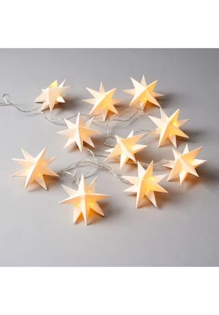 Coupon 🎁 BUTLERS® ORIGAMI LED-Lichterkette Sterne Lampions 10 Lichter Mit USB-Batteriefach 💯 2 Coupon 🎁 BUTLERS® ORIGAMI LED-Lichterkette Sterne Lampions 10 Lichter Mit USB-Batteriefach 💯 – Bild 2