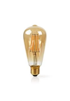 Rabatt 😉 Nedis - WLAN-Smart-LED-Filament-Lampe - E27 - ST64- 5W - 500 Lm - Einfach Einzurichten 👍 -technik Verkäufe unnamed file 904