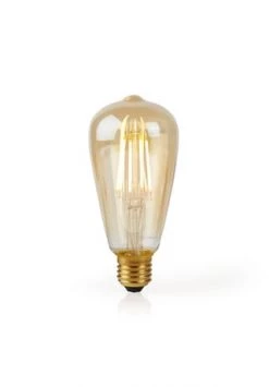 Rabatt 😉 Nedis - WLAN-Smart-LED-Filament-Lampe - E27 - ST64- 5W - 500 Lm - Einfach Einzurichten 👍 -technik Verkäufe unnamed file 905