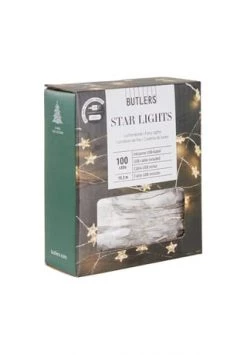 Neu 💯 BUTLERS® STAR LIGHTS LED-Drahtlichterkette Sterne 100 Lichter Mit USB-Batteriefach ✔️ -technik Verkäufe unnamed file 986